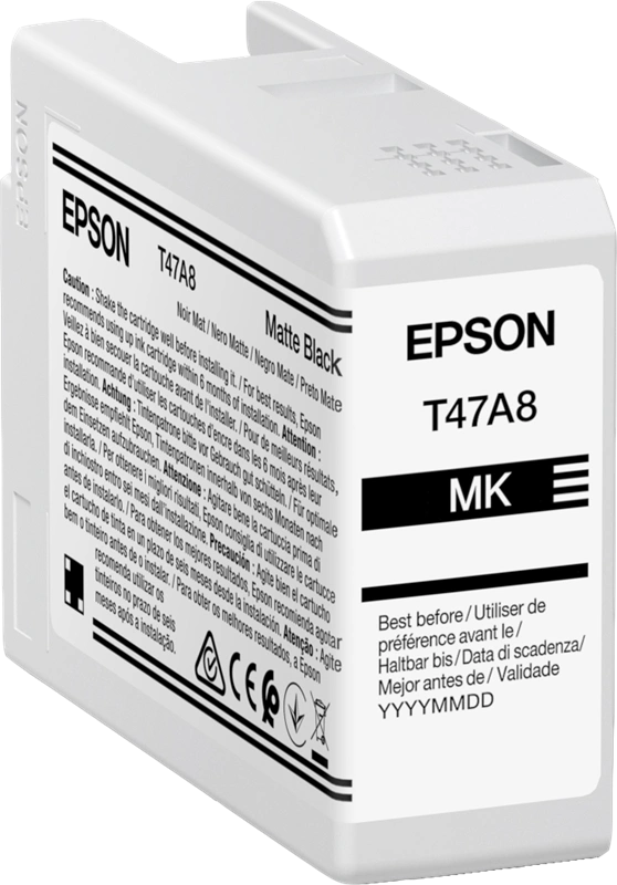 Epson T47A8 Noir (Matt) Cartouche d'encre (C13T47A80N)
