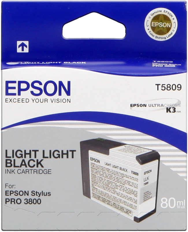 Epson T5809 lightlightblack Cartouche d'encre (C13T580900)