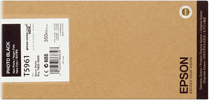 Epson T5961 Noir (photo) Cartouche d'encre (C13T596100)