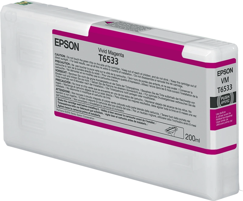 Epson T6533 Magenta Cartouche d'encre (C13T653300)