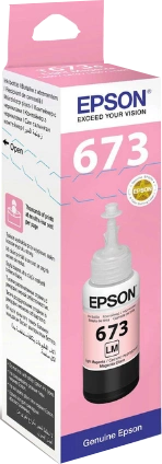 Epson 673 Magenta (brillant) Cartouche d'encre (C13T67364A)
