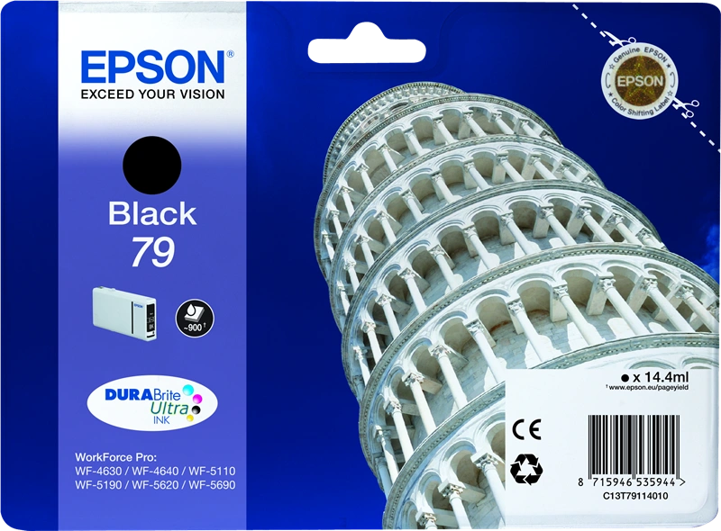 Epson 79 Noir(e) Cartouche d'encre (C13T79114010)