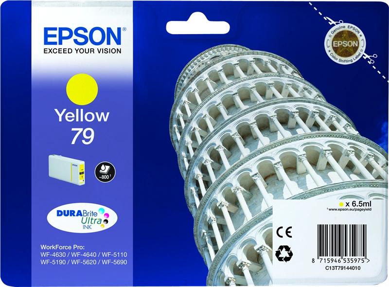 Epson 79 Jaune Cartouche d'encre (C13T79144010)