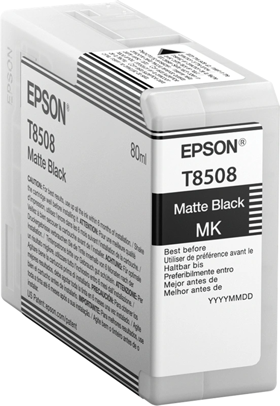 Epson T8508 Noir (Matt) Cartouche d'encre (C13T85080N)