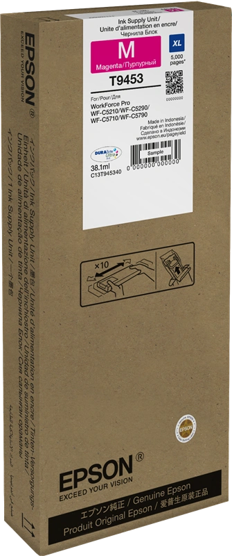 Epson T9453 Magenta Cartouche d'encre (C13T945340)