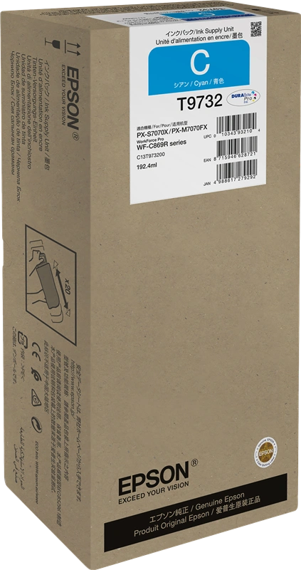 Epson T9732 Cyan Cartouche d'encre (C13T97320N)