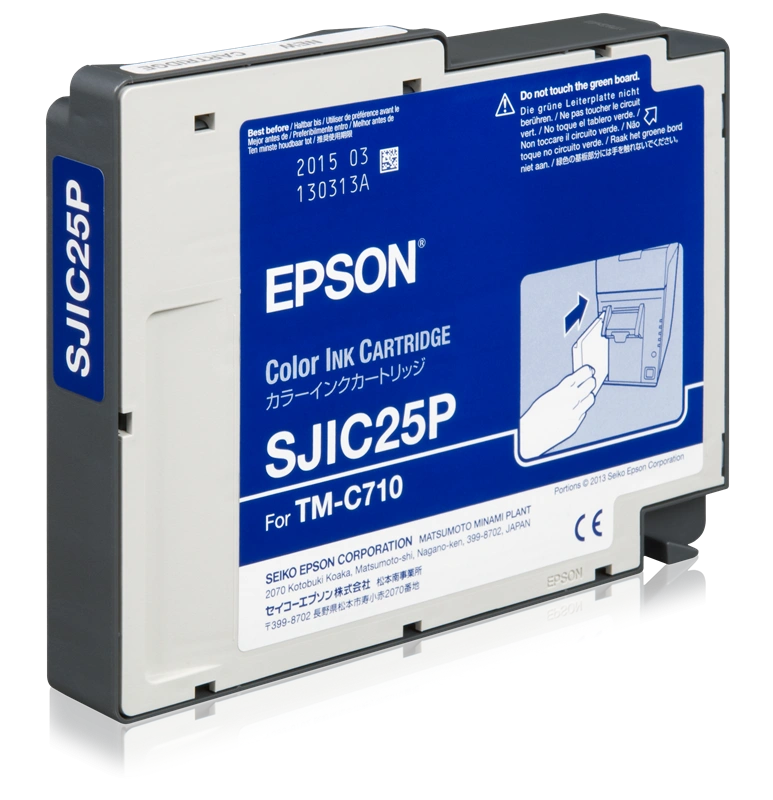 Epson SJIC25P Noir(e) Cartouche d'encre (C33S020591)