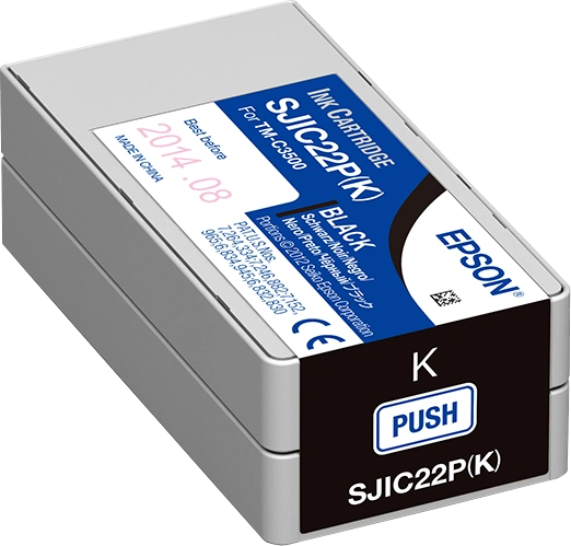 Epson SJIC22P-K Noir(e) Cartouche d'encre (C33S020601)