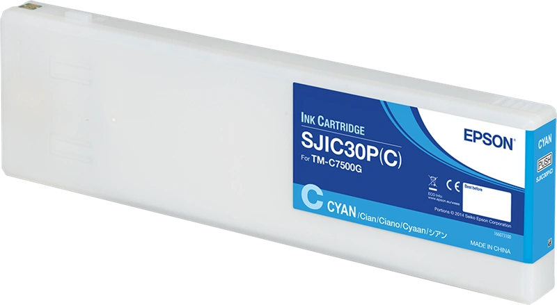 Epson SJIC30P-C Cyan Cartouche d'encre (C33S020640)
