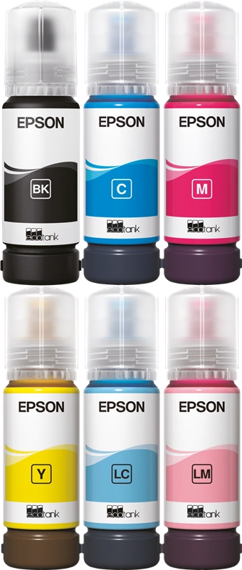 Epson 107 Multipack Noir(e) / Cyan / Magenta / Jaune / Cyan (brillant) / Magenta (brillant) (T09B MCVP)