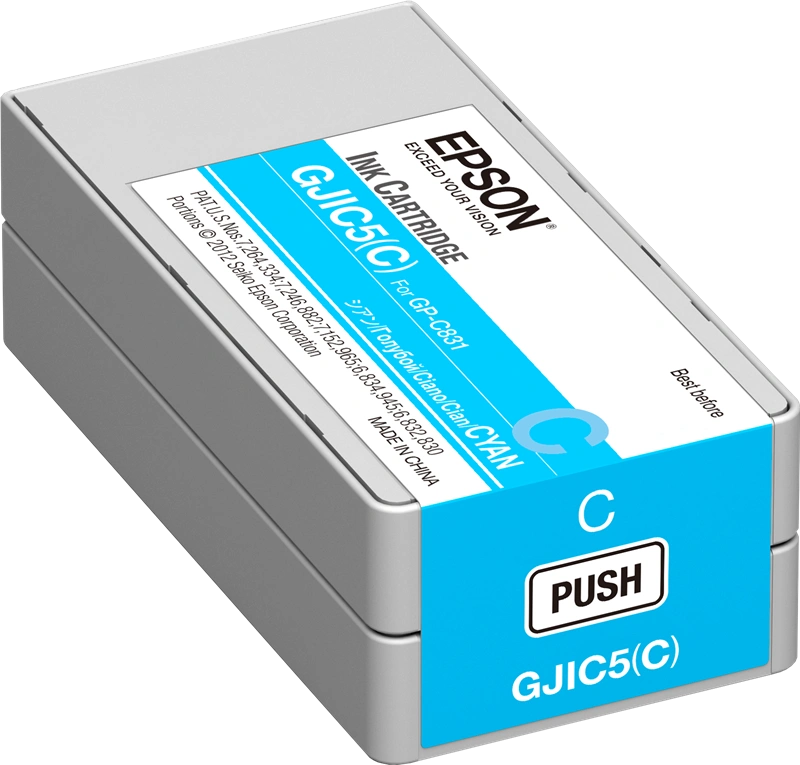 Epson GJIC5-C Cyan Cartouche d'encre (C13S020564)