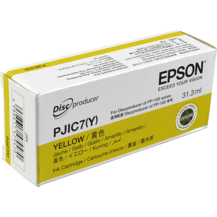 Epson PJIC7(Y) Jaune Cartouche d'encre (C13S020692)