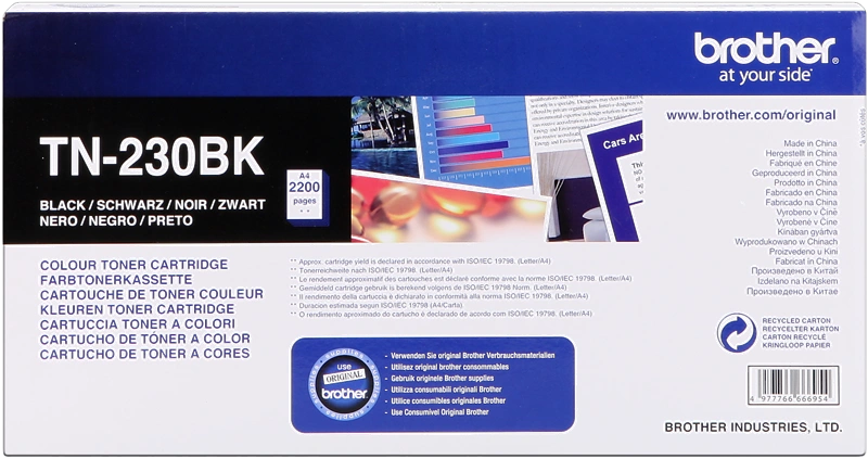 Brother TN-230BK Noir(e) Toner