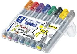 STAEDTLER Lumocolor Marqueur de conférence 356/356B, étui 8