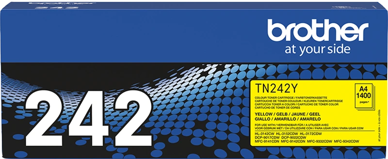 Brother TN-242Y Jaune Toner