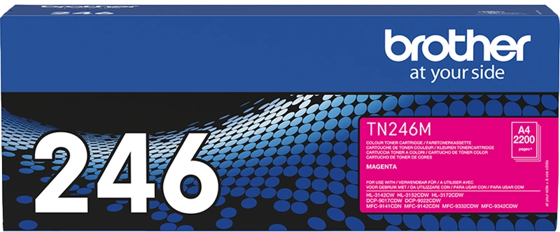 Brother TN-246M Magenta Toner