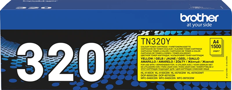 Brother TN-320Y Jaune Toner