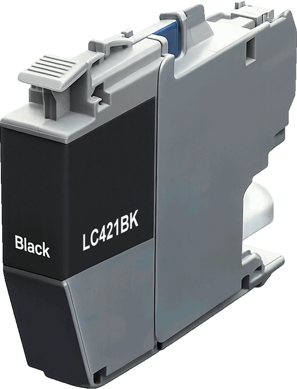 Compatible avec Brother LC421BK Noir(e) Agfa Photo APB421B Noir(e) Cartouche d'encre