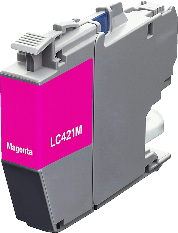 Compatible avec Brother LC421M Magenta Agfa Photo APB421M Magenta Cartouche d'encre