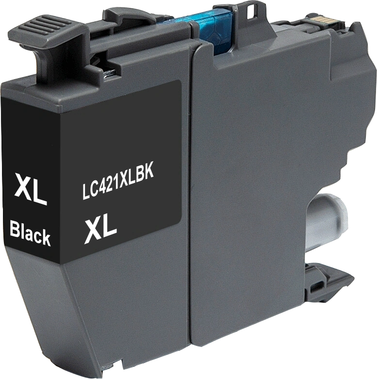 Compatible avec Brother LC421XLBK Noir(e) Agfa Photo APB421XLB Noir(e) Cartouche d'encre