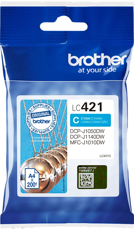 Brother LC421C Cyan Cartouche d'encre