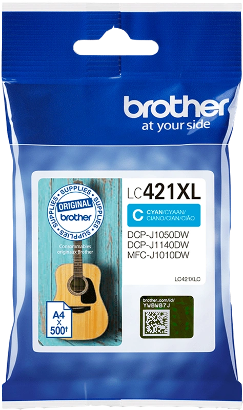 Brother LC421XLC Cyan Cartouche d'encre