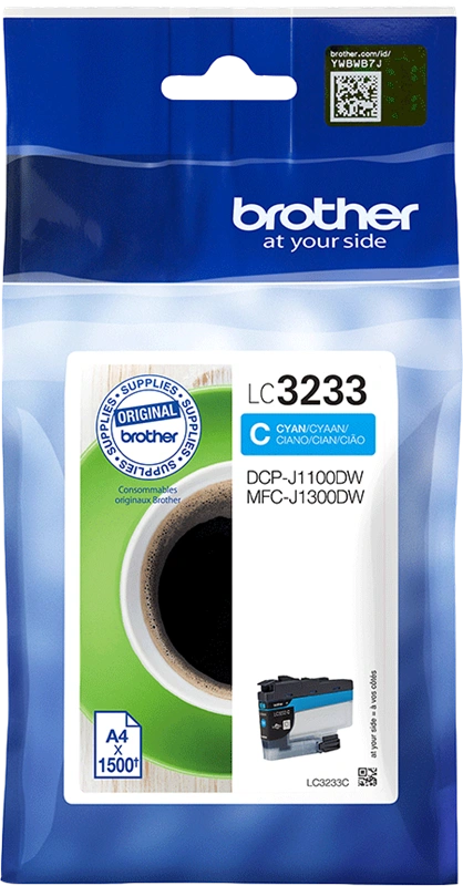 Brother LC3233C Cyan Cartouche d'encre