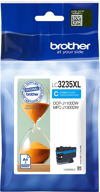 Brother LC3235XLC Cyan Cartouche d'encre