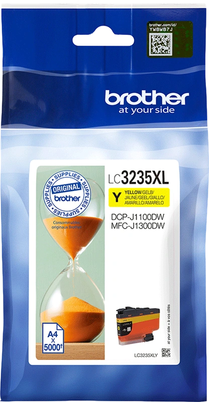 Brother LC3235XLY Jaune Cartouche d'encre