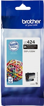 Brother LC424BK Noir(e) Cartouche d'encre