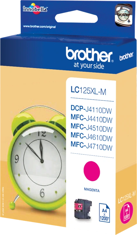 Brother LC125XLM Magenta Cartouche d'encre