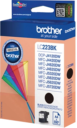 Brother LC223BK Noir(e) Cartouche d'encre