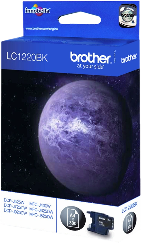Brother LC1220BK Noir(e) Cartouche d'encre