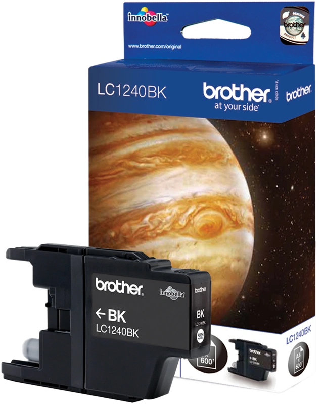 Brother LC1240BK Noir(e) Cartouche d'encre