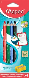 Maped Crayon ardoise Marker'Peps, blister de 4