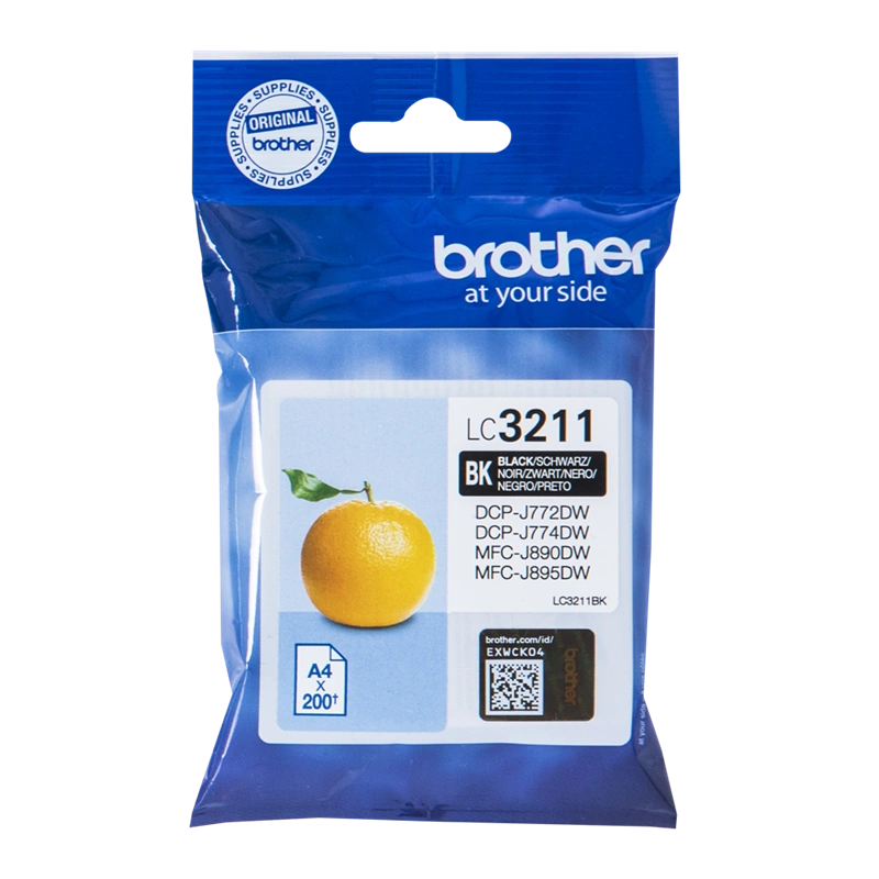 Brother LC3211BK Noir(e) Cartouche d'encre
