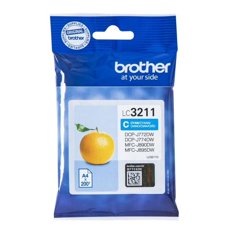 Brother LC3211C Cyan Cartouche d'encre