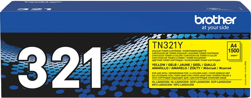 Brother TN-321Y Jaune Toner