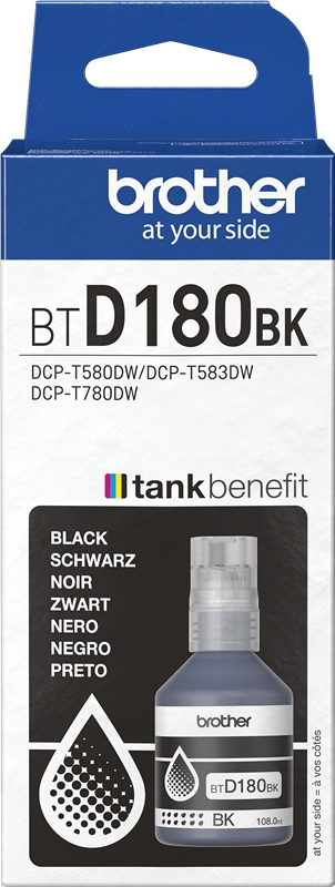 Brother BTD180BK Noir(e) Cartouche d'encre