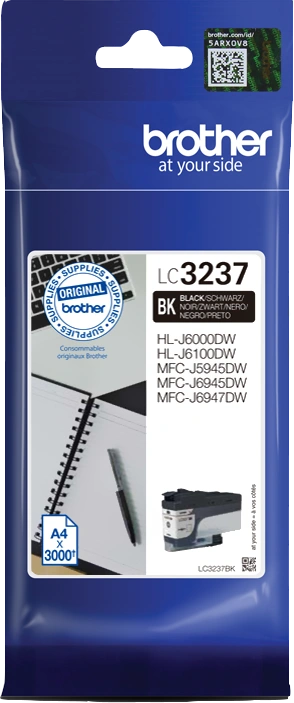 Brother LC3237BK Noir(e) Cartouche d'encre