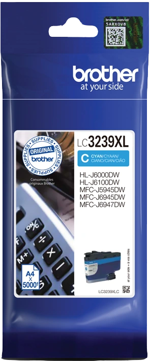 Brother LC3239XLC Cyan Cartouche d'encre