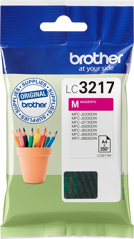 Brother LC3217M Magenta Cartouche d'encre