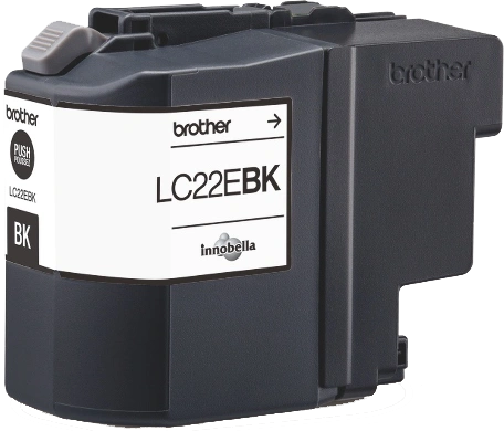 Brother LC22EBK Noir(e) Cartouche d'encre