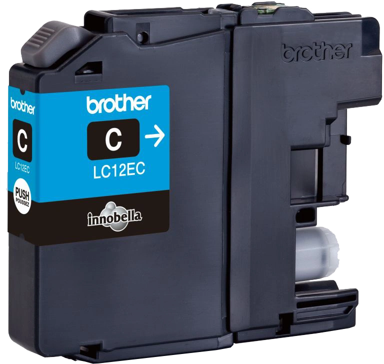 Brother LC12EC Cyan Cartouche d'encre