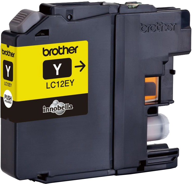 Brother LC12EY Jaune Cartouche d'encre