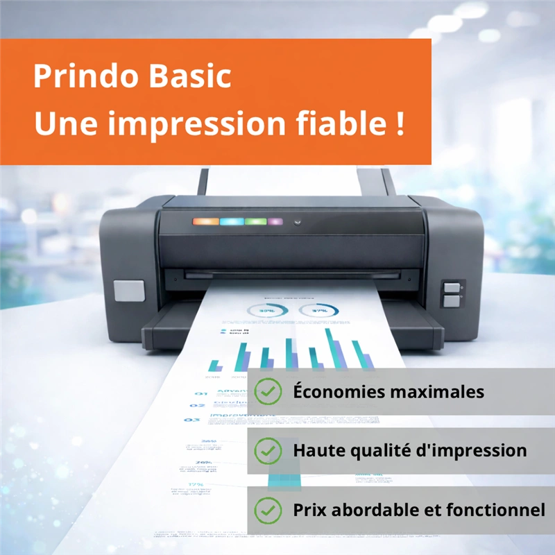 Prindo Noir sur blanc