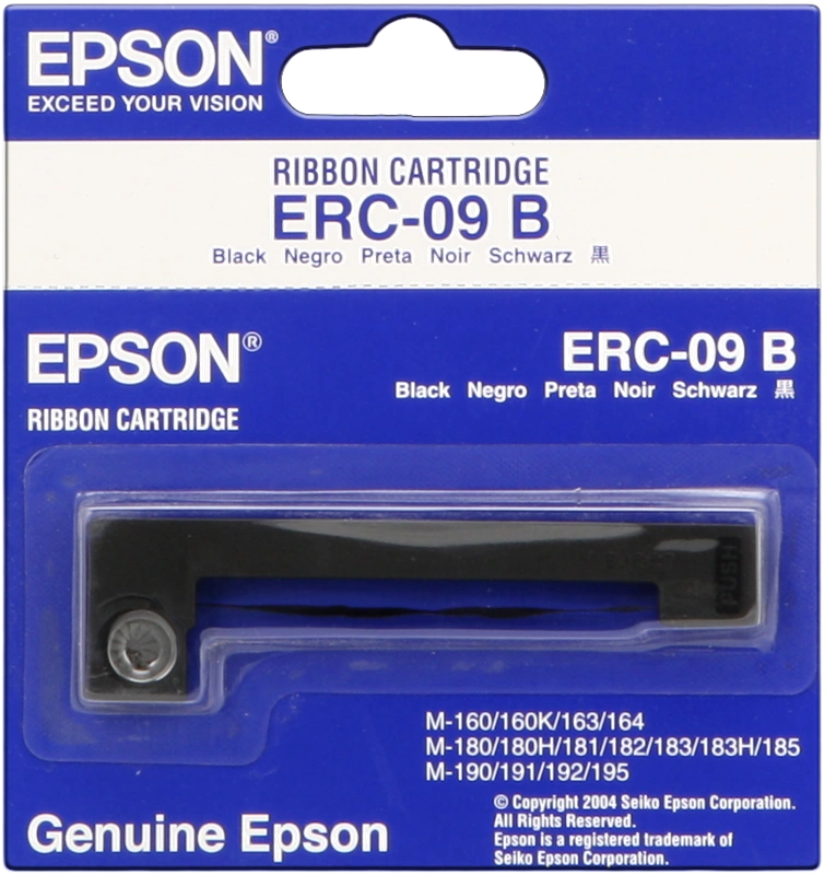 Epson ERC-09B Noir(e) Ruban encreur (C43S015354)