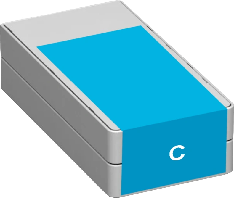Compatible avec Epson SJIC22P-C Cyan Agfa Photo APESJIC22PC Cyan Cartouche d'encre