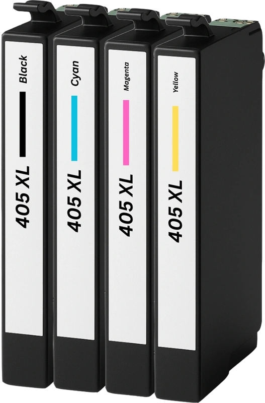 Compatible avec Epson 405XL Agfa Photo Multipack Noir(e) / Cyan / Magenta / Jaune
