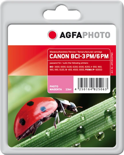 Agfa Photo APCBCI3PMD Magenta Cartouche d'encre